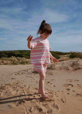 MINI STRIPED T-SHIRT IN CANDY PINK