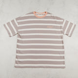 Soulmates stripe t-shirt in taupe