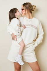 Soulmates sweatshirt in cream
