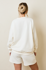 JOGGER SHORTS IN CREAM