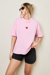 Soulmates t-shirt in pink