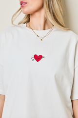 Soulmates t-shirt in stone