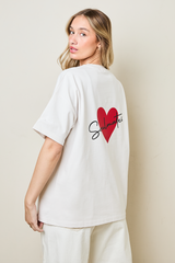 Soulmates t-shirt in stone