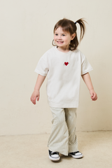 Mini soulmates t-shirt in stone