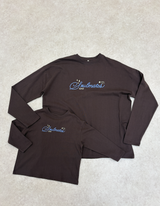 SOULMATES TOP IN CHOCOLATE BROWN