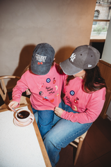 MINI EMMY LUPIN X HAPPY HEARTS LUCKY TOP IN PINK