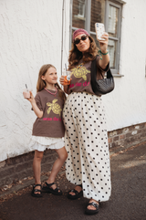 MINI SEAS THE DAY TURTLE T-SHIRT IN BROWN