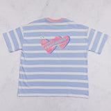 Soulmates stripe t-shirt in blue