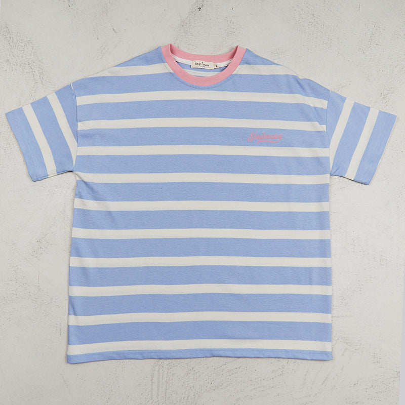 Soulmates stripe t-shirt in blue