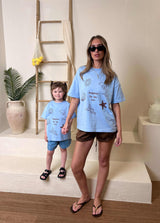 HAPPIEST BY THE SEA T-SHIRT