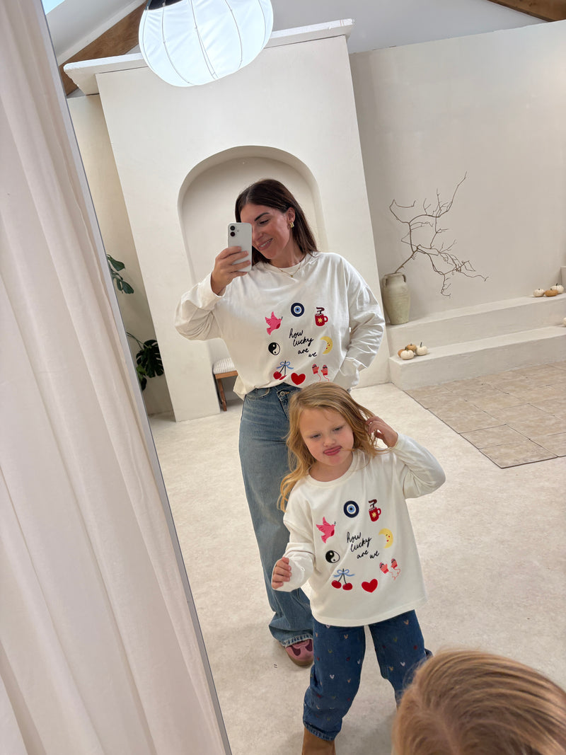MINI EMMY LUPIN X HAPPY HEARTS LUCKY TOP