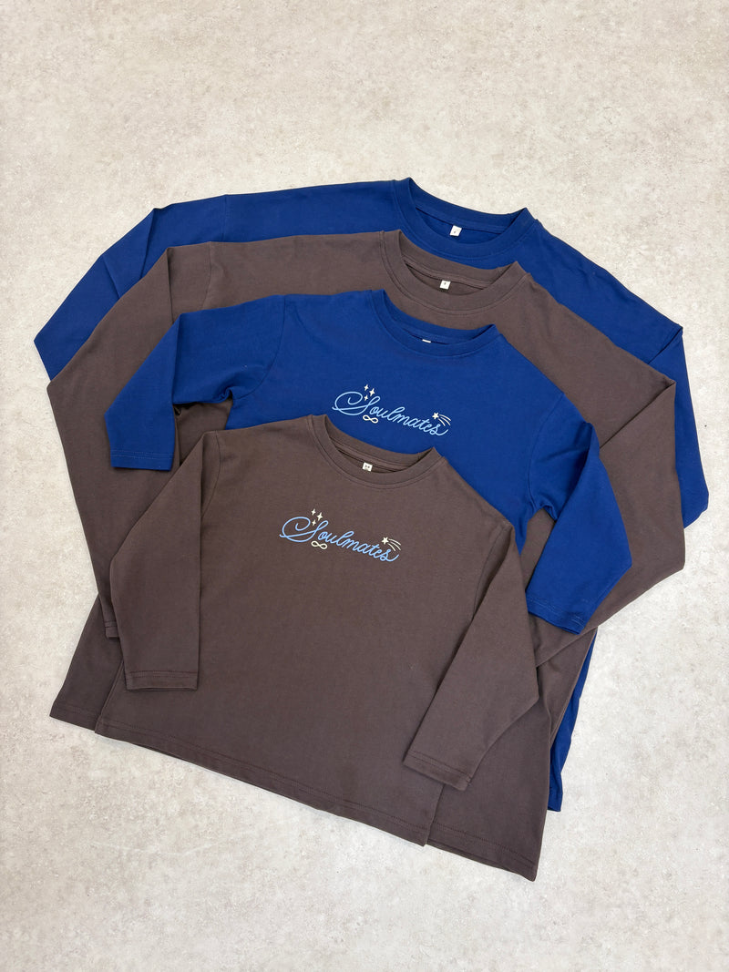 MINI SOULMATES TOP IN CHOCOLATE BROWN