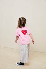 Mini soulmates t-shirt in pink