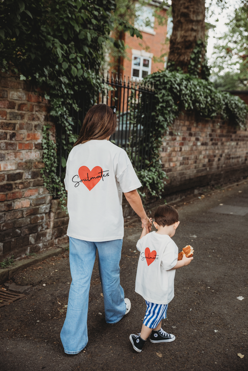 Soulmates t-shirt in stone